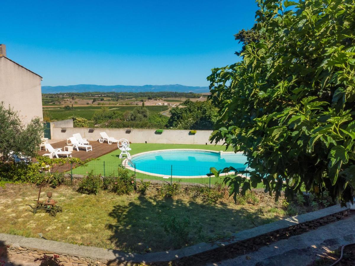 Cosy Holiday Home With Swimming Pool Montbrun-des-Corbières エクステリア 写真